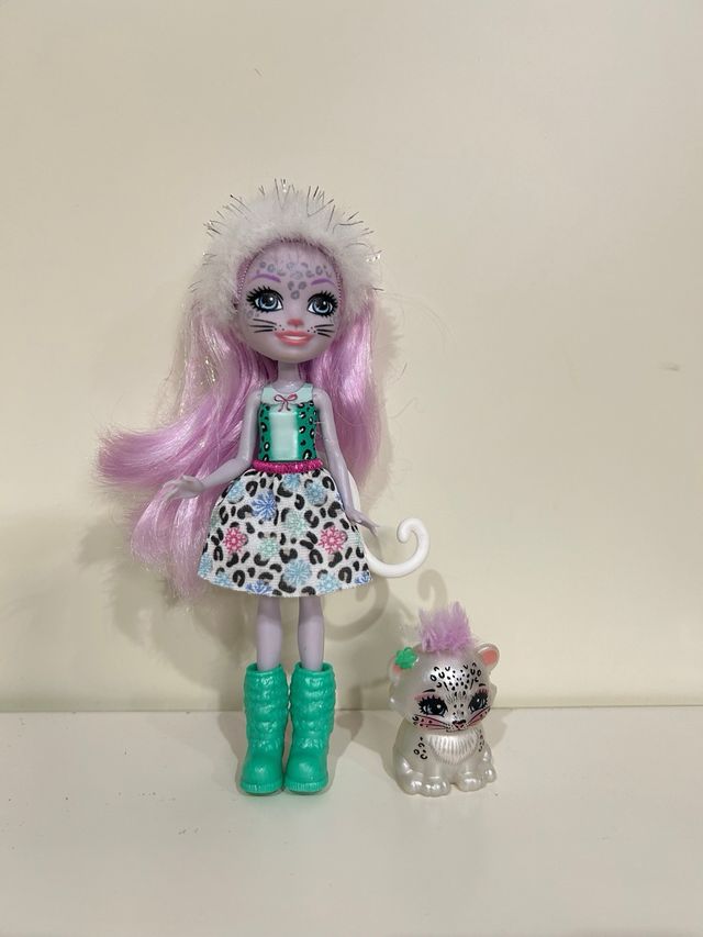 Mattel Enchantimals Leopardo de las nieves