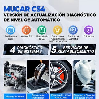 mucar Maquina Diagnosis Coche,CS4 Diagnosis Coche