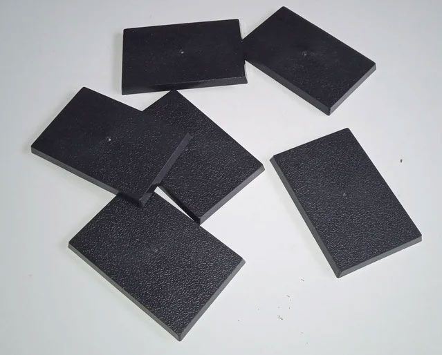 😎6x peanas de plástico de 60x40mm