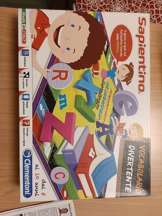 Gioco Sapientino vocabolario divertente 
