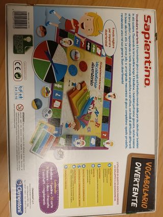 Gioco Sapientino vocabolario divertente 