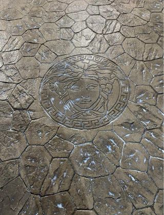 Hormigon impreso y en vertical