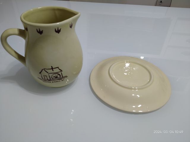 Brocca e piatto Mulino bianco 81 da collezione