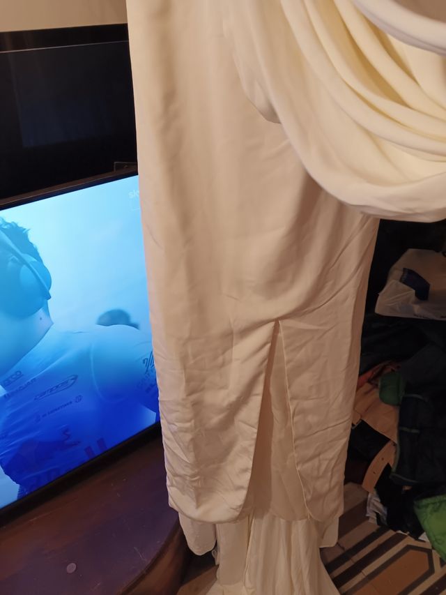 Abito da sposa seta sartoriale alta