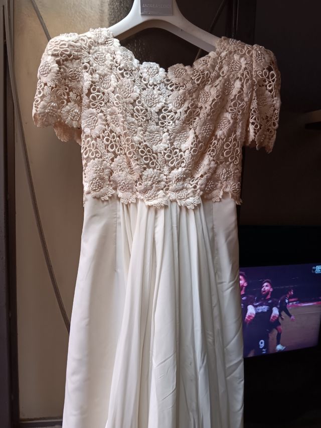 Abito da sposa seta sartoriale alta