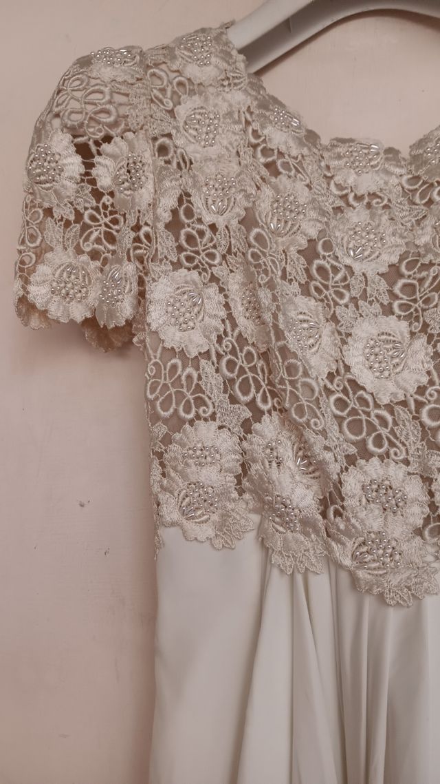 Abito da sposa seta sartoriale alta