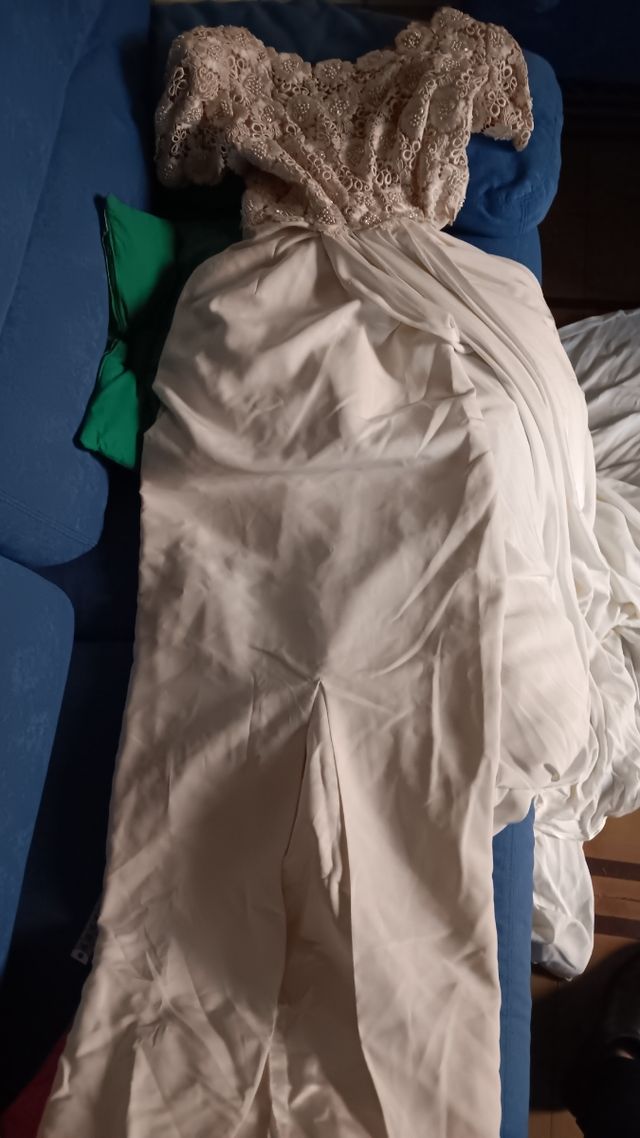 Abito da sposa seta sartoriale alta