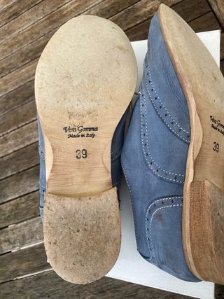 Scarpa oxford donna jeans