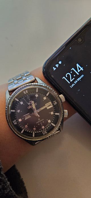 RelojUltra raro Vintage Orient King Diver AUTOMTIC