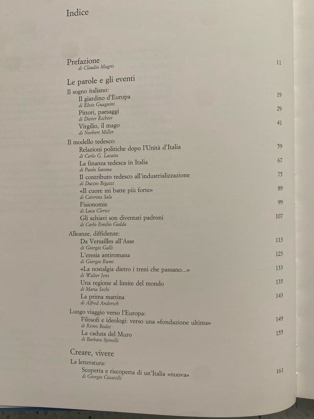 Libro “ I tedeschi e l’Italia”