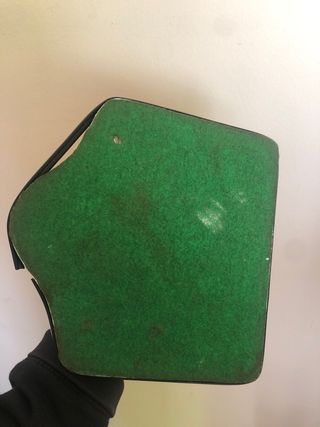 Cabeza maniquí antigua plastico