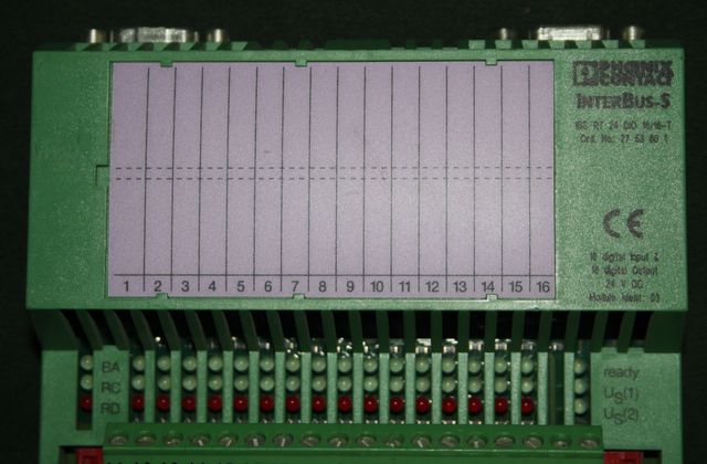 PHOENIX contact interbus S IBS RT 24DIO 16/16-T