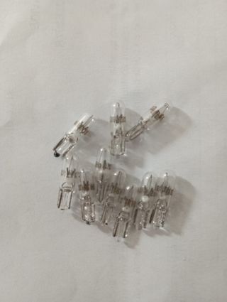 10 Lampadine vintage x cruscotto 12v. 1,2n 6H 0,8