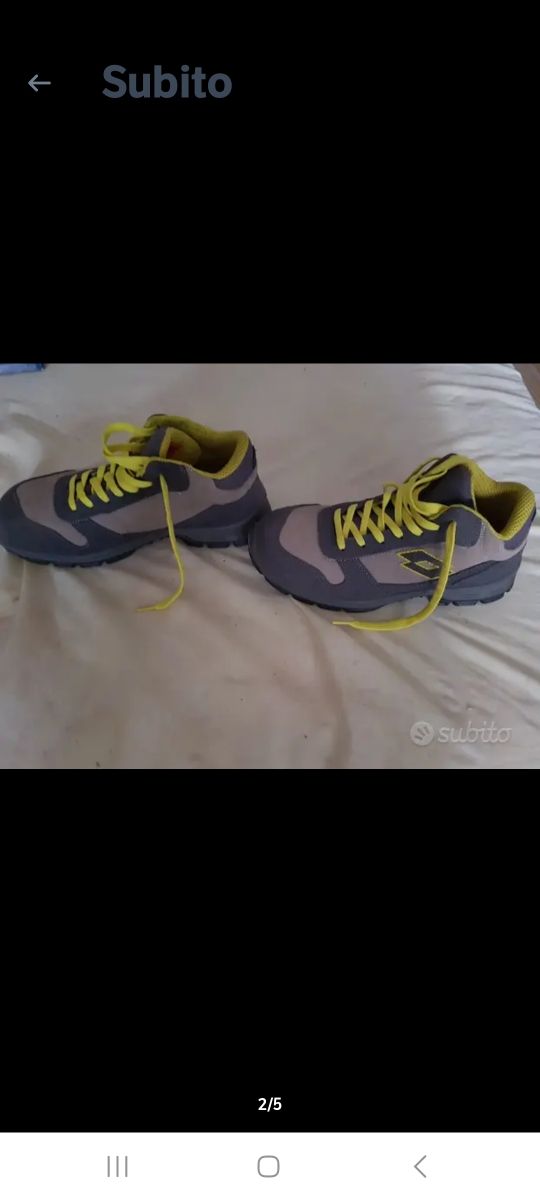 Scarpe antinfortunistica nuove.