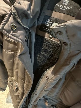 Chaqueta gris marca Navahoo T-XL