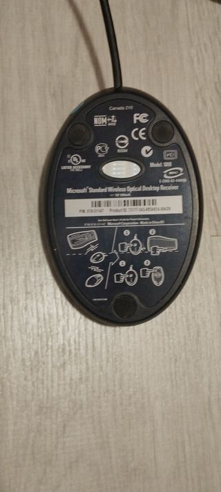 Teclado Microsoft + ratón Microsoft