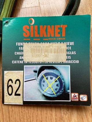 Cadena de nieve textil Silknet 62