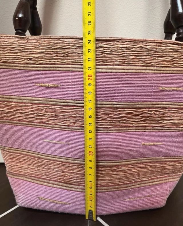 Borsa estiva gialla/rosa