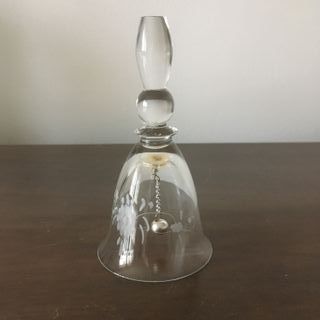 Campanella cristallo decorato cm.6,5x12,5