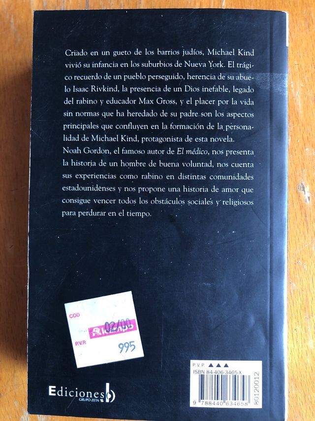 Libro El rabino