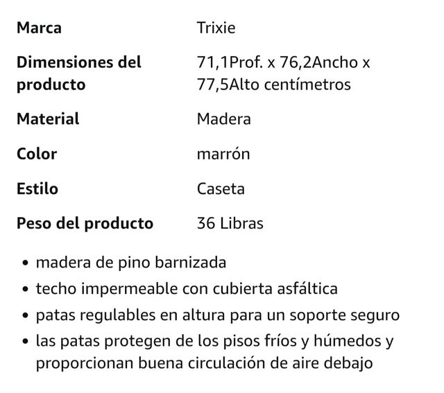 Caseta Perros TRIXIE