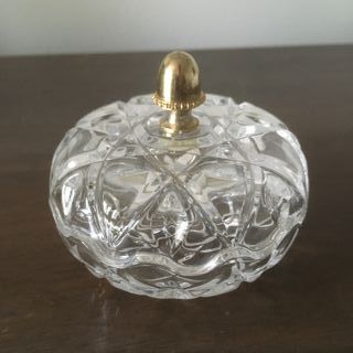 Scatolina cristallo con coperchio ad incastro