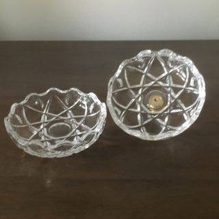 Scatolina cristallo con coperchio ad incastro