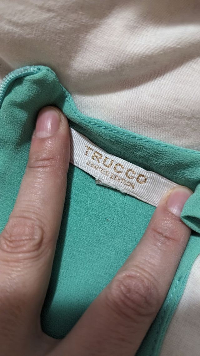 Vestido fiesta Trucco talla M