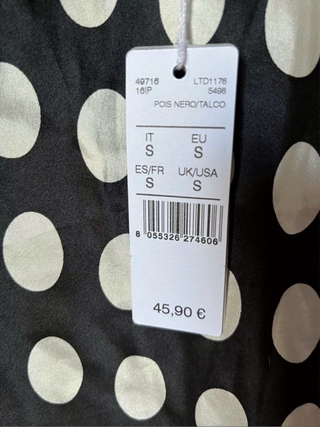 Lingerie Intimissimi nuova a pois