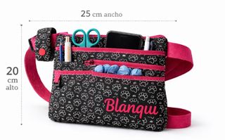 Riñonera sanitaria hecha a mano y personalizable.