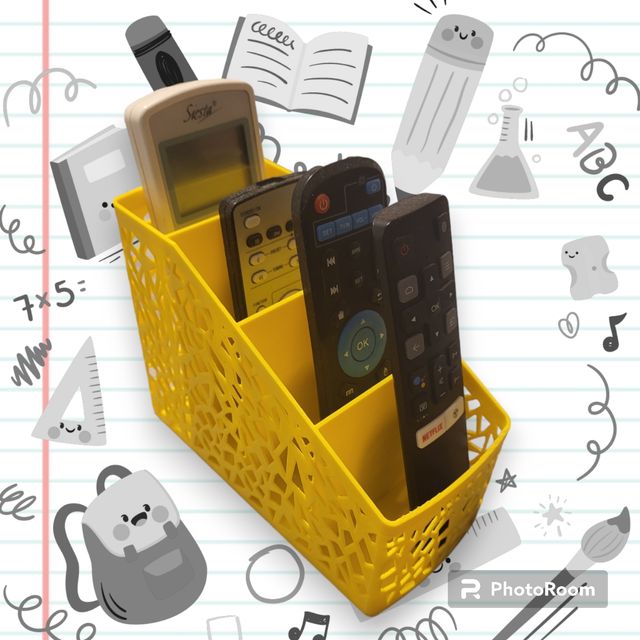 Porta telecomandi porta oggetti