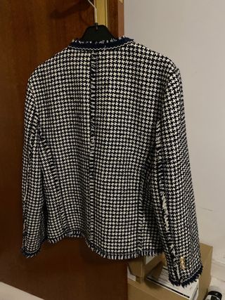 Chaqueta Tweed Zara