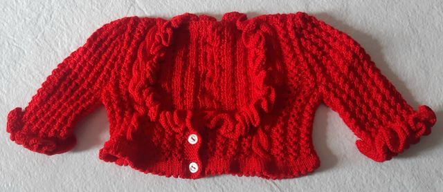 Joya de punto artesanal