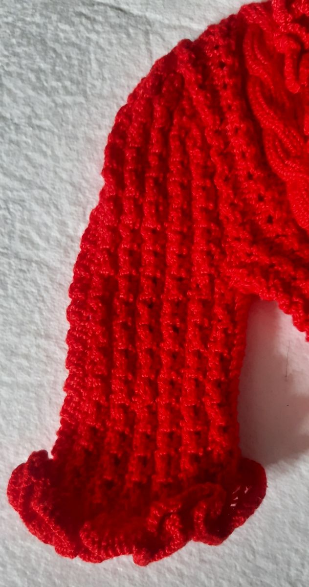 Joya de punto artesanal