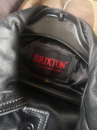 Cazadora cuero auténtico Brixton