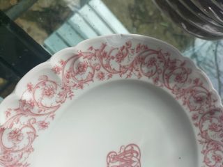 Ser de 12 platos hondos Limoges.