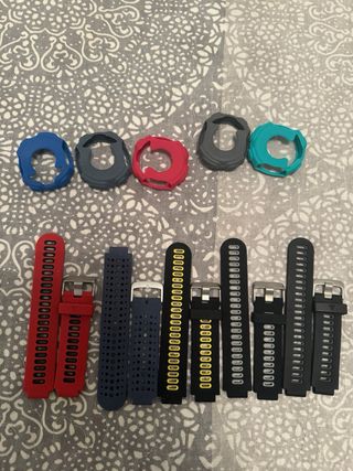 Correas y protector de pantalla