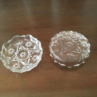 Scatola in cristallo con coperchio