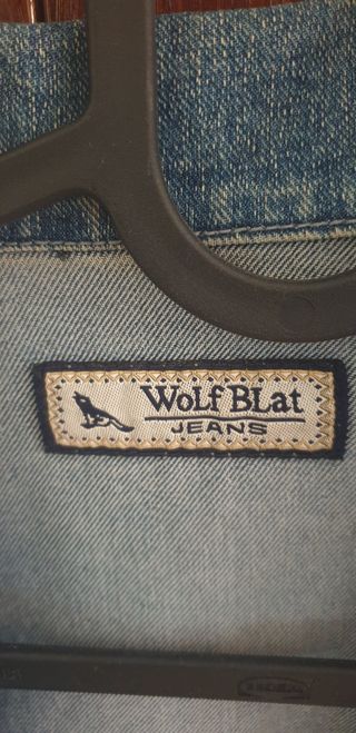 Blazer en tela vaquera