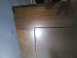 Mesa extensible madera masiza con 4 sillas