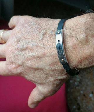 Bracciale Uomo Caucciù 