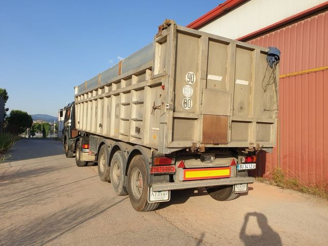 Bañera 3 ejes aluminio FRUEHAUF