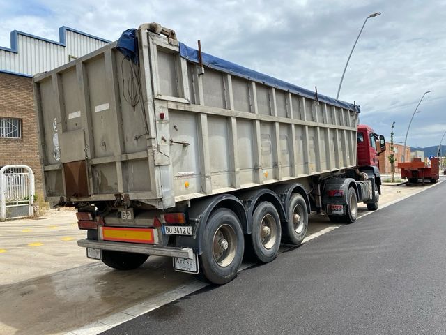 Bañera 3 ejes aluminio FRUEHAUF