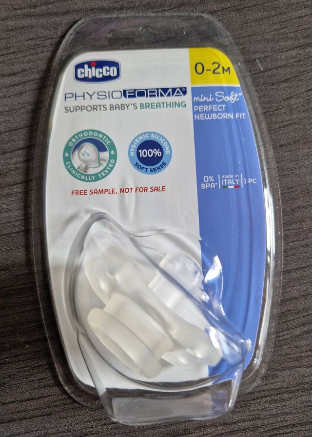 Chupete chicco de 0 a 2 meses silicona