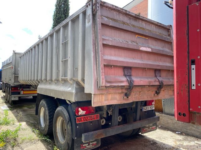 Bañera aluminio 2 ejes