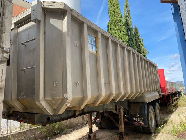 Bañera aluminio 2 ejes