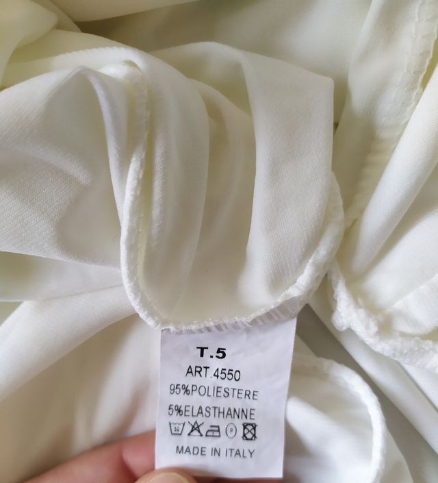 Maglia a maniche 3/4 stile pipistrello