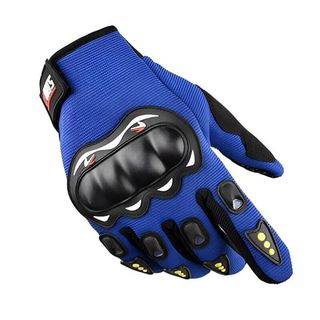 Guantes Para Motocicletas Color Azul i Negro