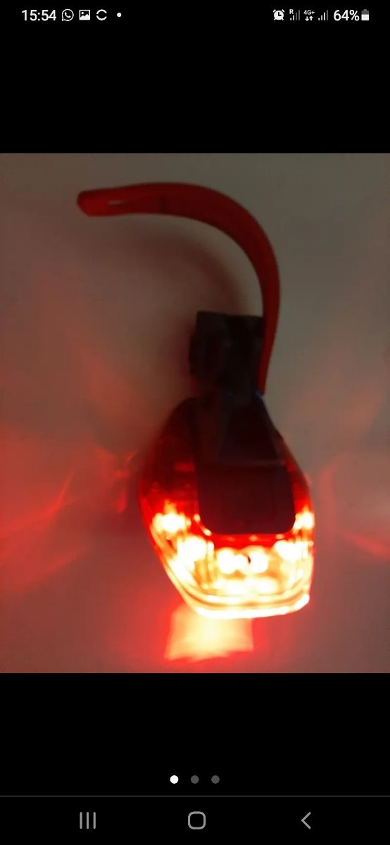 Luz trasera Bici