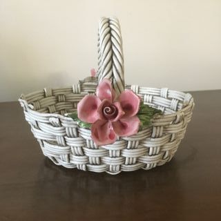 Cestino in ceramica Bassano cm. 18